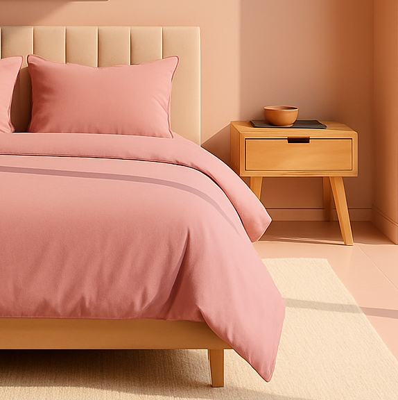 Posteljnina bombaž Percal ciklam 392C 1