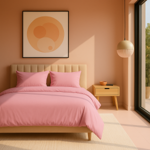 Posteljnina bombaž Percal ciklam 392C