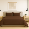 Posteljnina bombaž Percal čokolada 816S