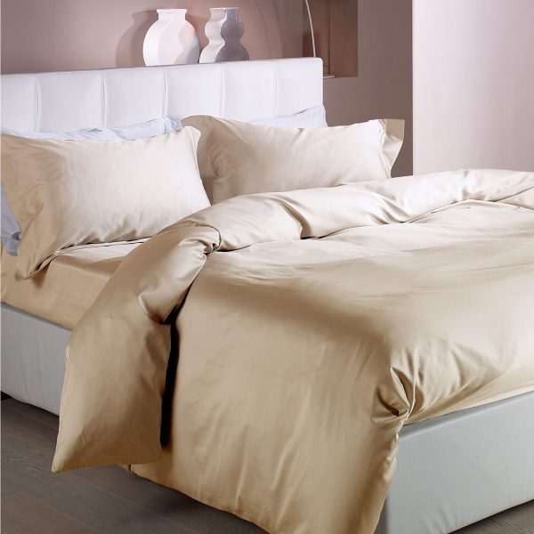 Posteljnina bombaž Saten beige 788C