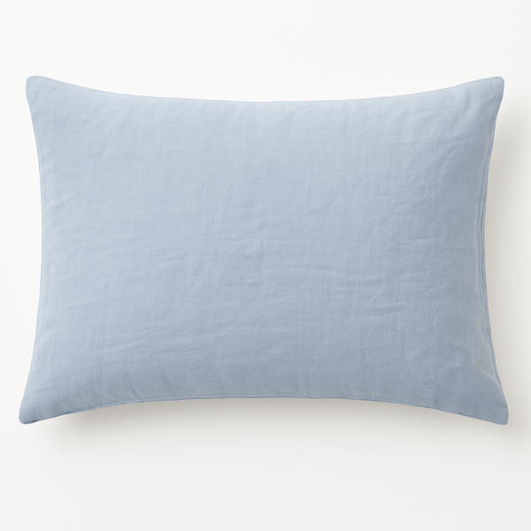 Prevleka za vzglavnik Lan svetlo modra