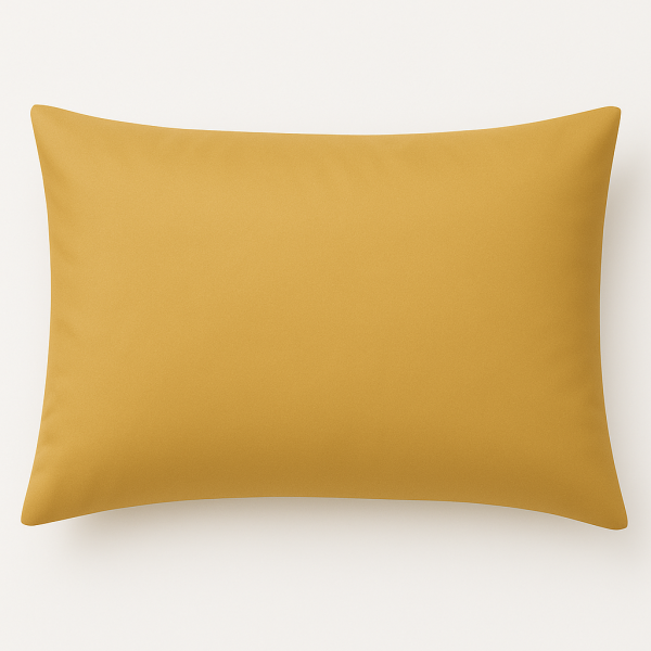 Prevleka za vzglavnik bombaž Saten rumena 130M D1