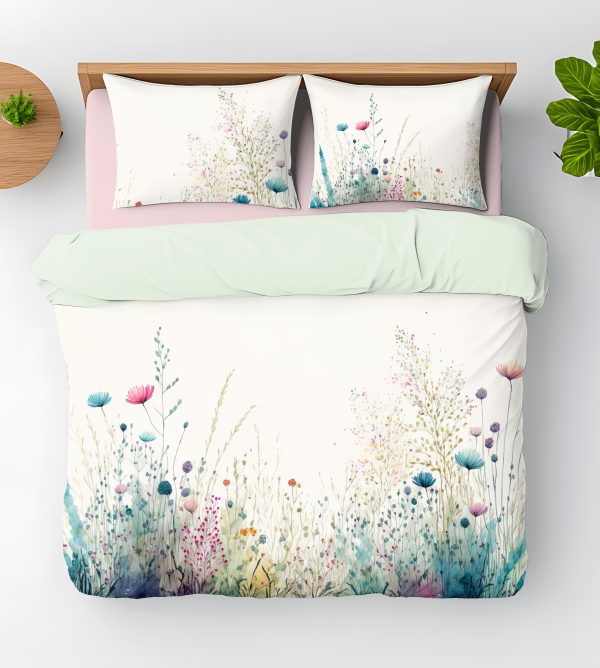 Posteljnina bombaž Saten Fresh&Green Elisir