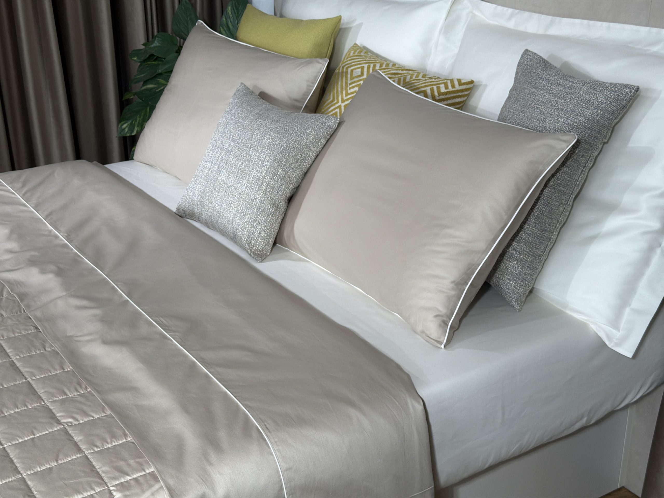 Rjuha bombaž Saten Fresh&Green Aurora