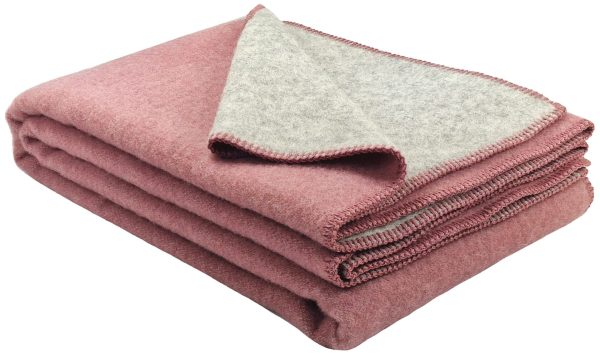 Odeja Planica ant. roza - sv.siva