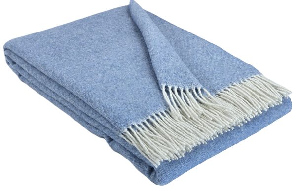 Odeja plaid Alpine modra