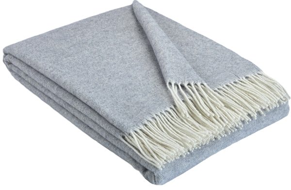 Odeja plaid Alpine sv. siva